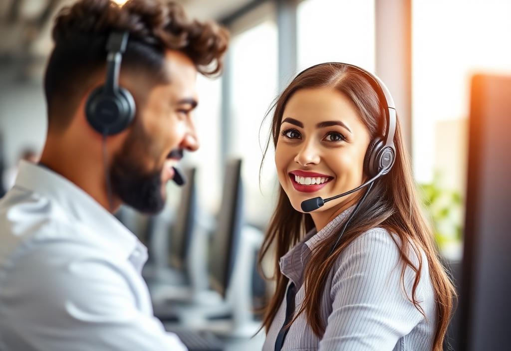 Admissions call center answering rehab patient inquiries and verifying insurance